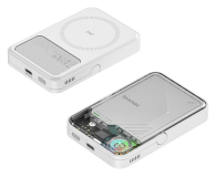 Sharge PowerBank ICEMAG 2 30W Qi2 QC 3.0 PD 3.0 Szary - 1455947 - zdjęcie 2